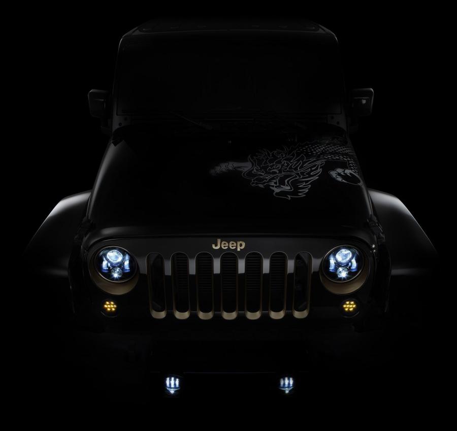  Jeep Wrangler Dragon Design Concept 2012 года  (фото 6 из 29)